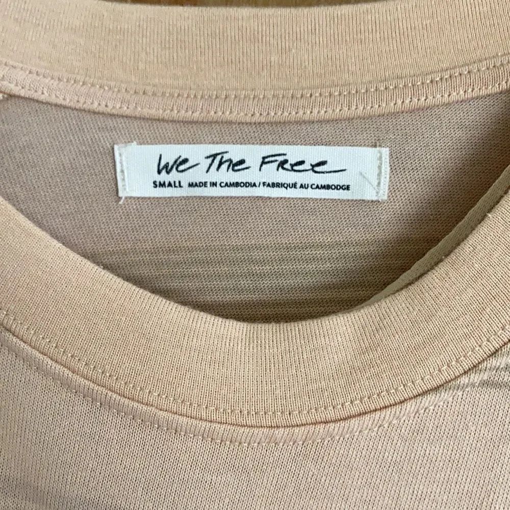 Free People L/S Cropped Top - Picture 4 of 8